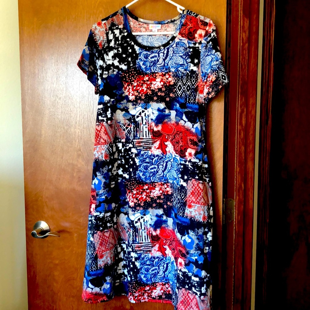 Floral/Aztec/geo print Lularoe Jessie